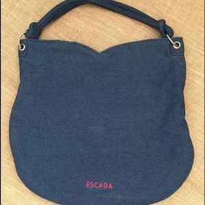 Escada Ibiza Hippie Denim Bag.